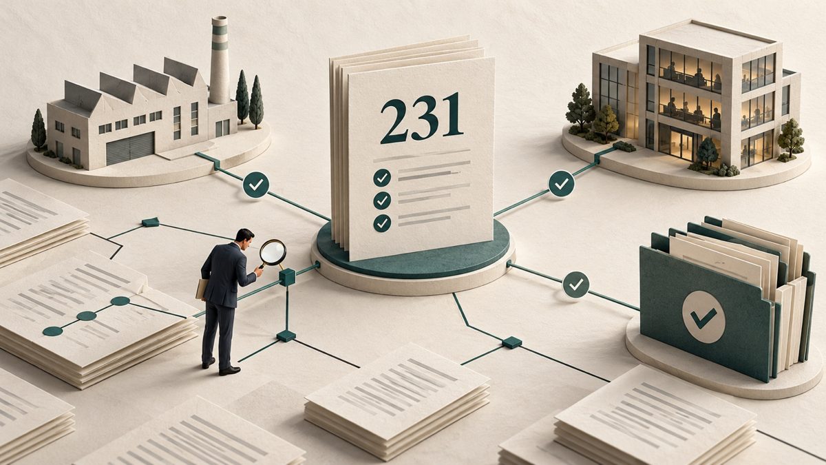 Compliance 231: documents, controls and responsibilities must work as a single system.